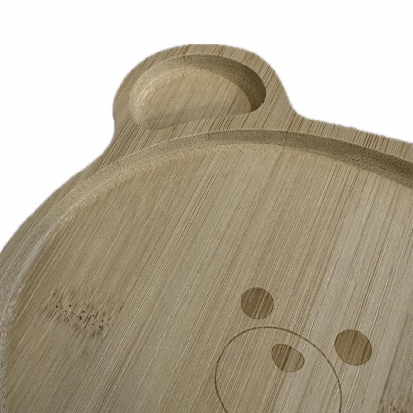 Amazon | クマプレート くまウッドプレート お子様ランチ ランチ